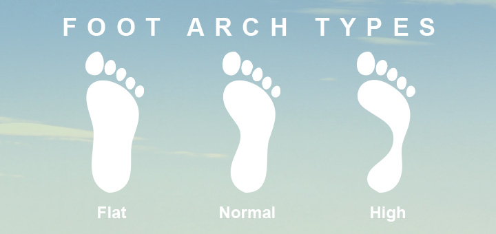 normal arch foot